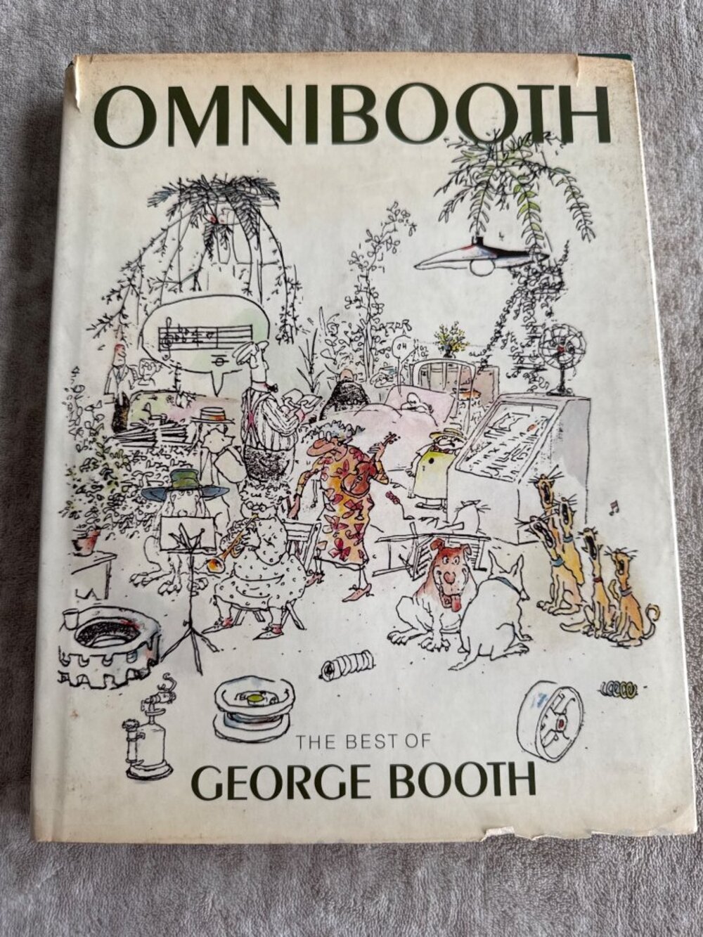Omnibooth The Best Of George Booth Hardcover 1984 First Edition